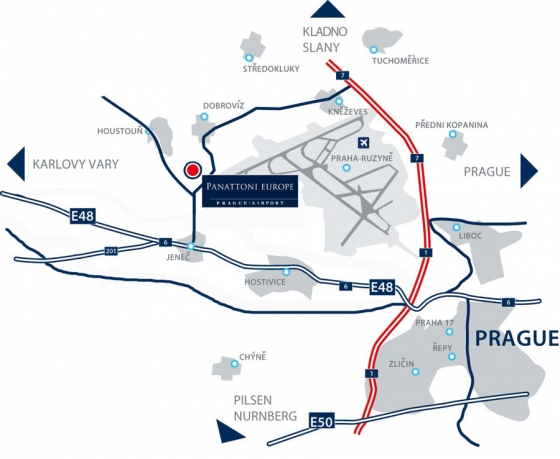 Prague mapa